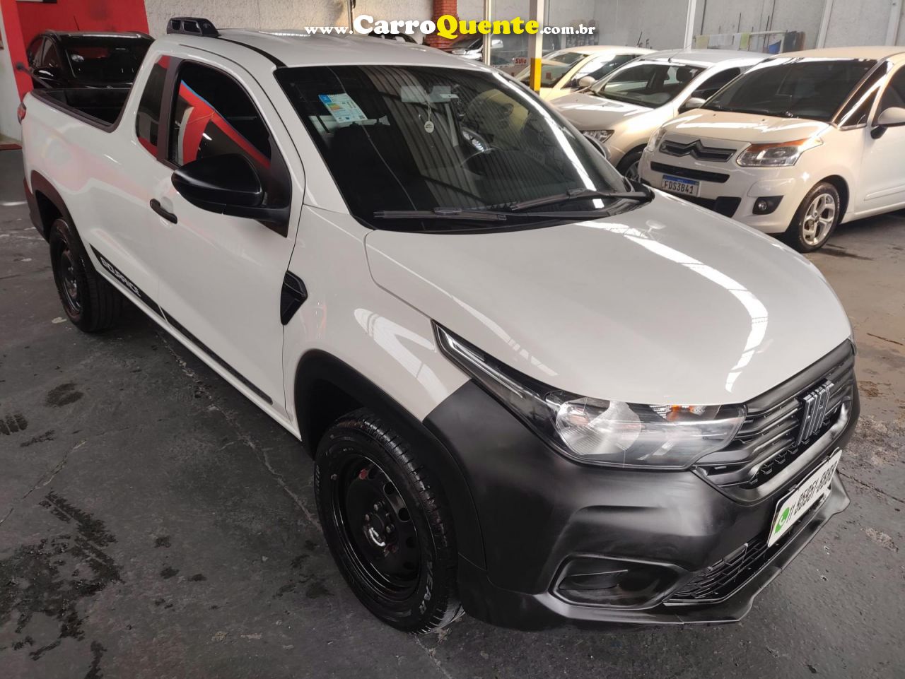 FIAT   STRADA ENDURANCE 1.4 FLEX 8V CS PLUS   BRANCO 2022 1.4 FLEX - Loja