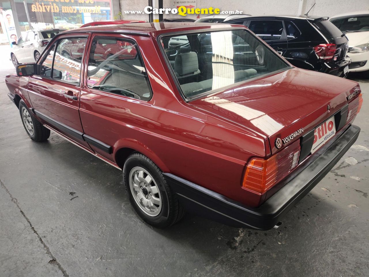 VOLKSWAGEN   VOYAGE GL SPECIAL 1.6 1.8   VERMELHO 1989 1.6 GASOLINA - Loja