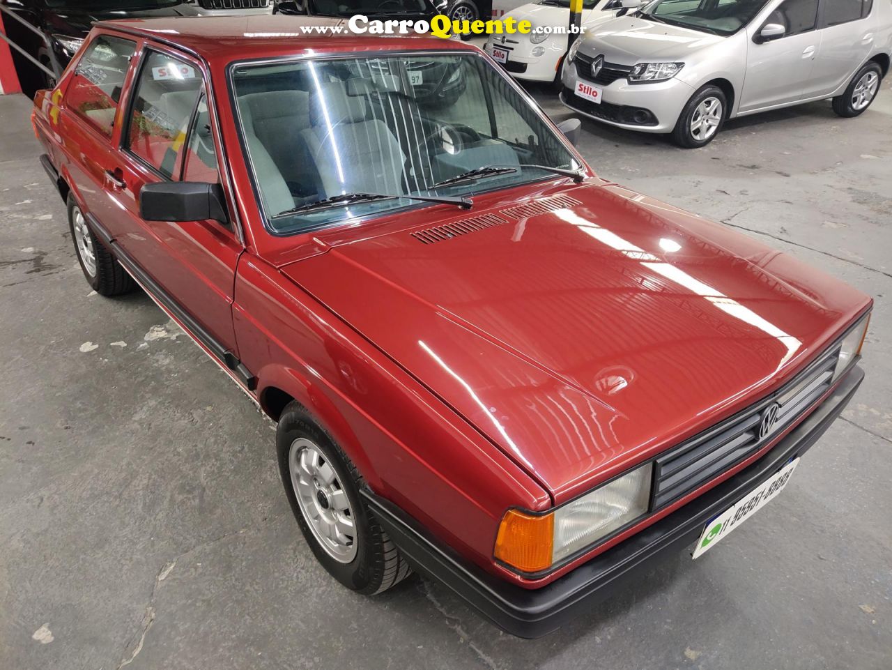 VOLKSWAGEN   VOYAGE GL SPECIAL 1.6 1.8   VERMELHO 1989 1.6 GASOLINA - Loja