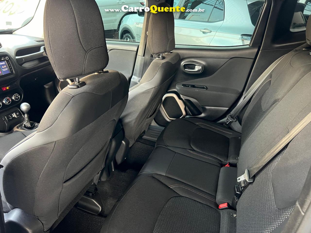 JEEP   RENEGADE 1.8 4X2 FLEX 16V MEC.   PRETO 2018 1.8 FLEX - Loja