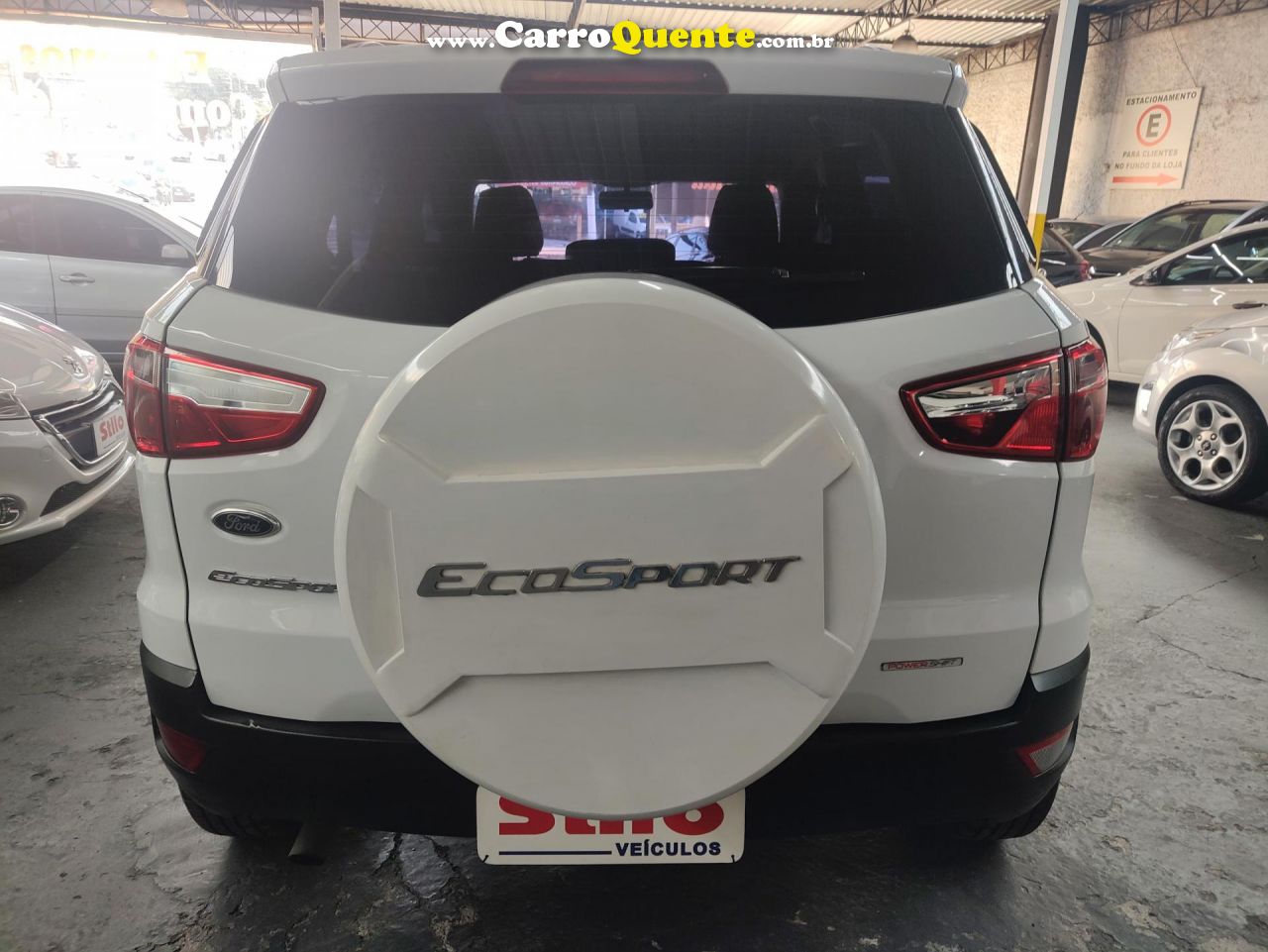 FORD   ECOSPORT SE 2.0 16V FLEX 5P AUT.   BRANCO 2014 2.0 FLEX - Loja