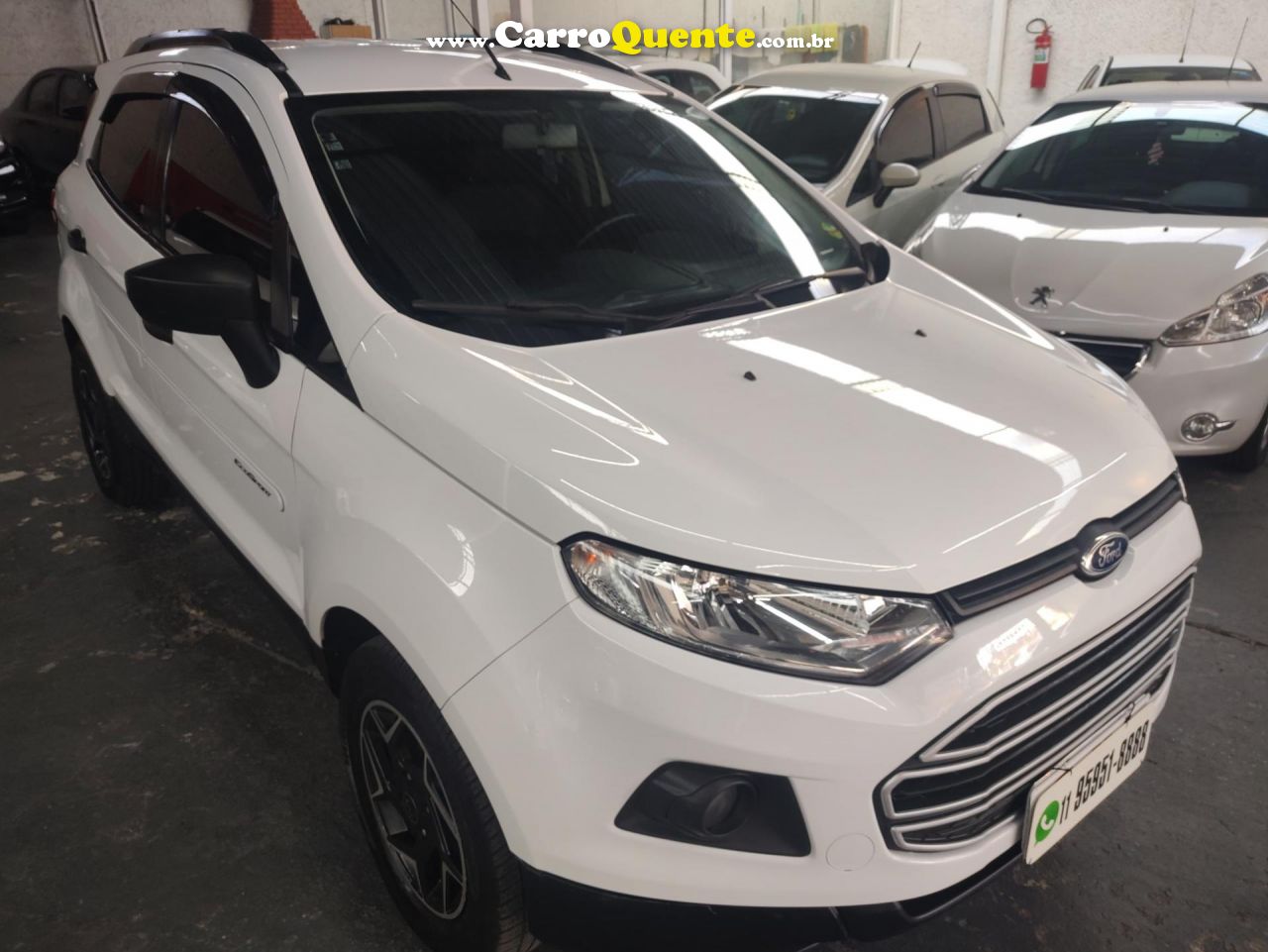 FORD   ECOSPORT SE 2.0 16V FLEX 5P AUT.   BRANCO 2014 2.0 FLEX - Loja