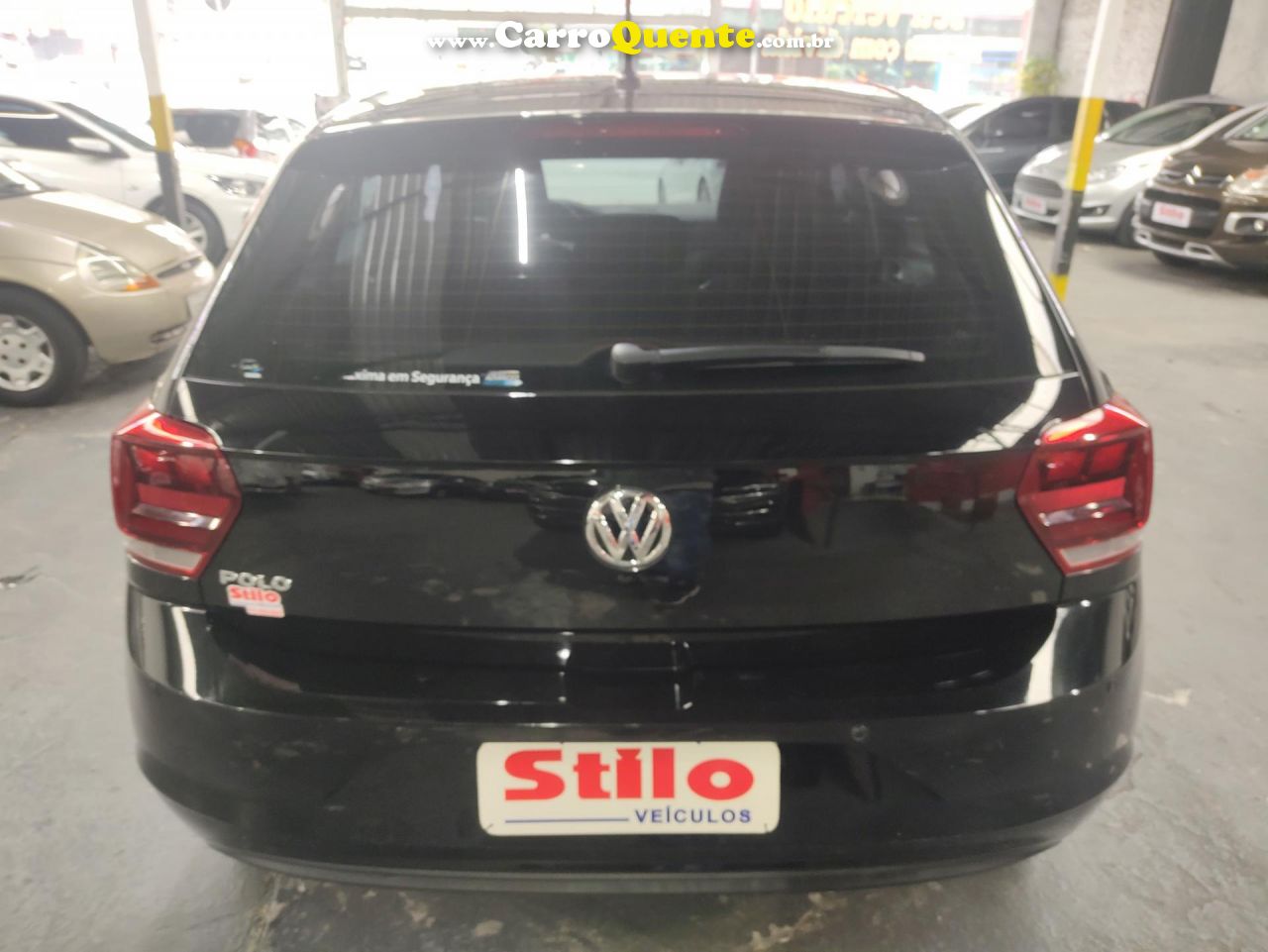 VOLKSWAGEN   POLO 1.0 FLEX 12V 5P   PRETO 2018 1.0 FLEX - Loja