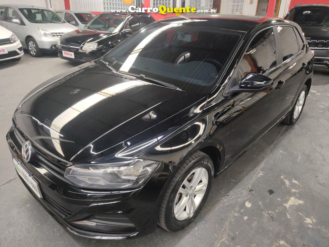 VOLKSWAGEN   POLO 1.0 FLEX 12V 5P   PRETO 2018 1.0 FLEX - Loja