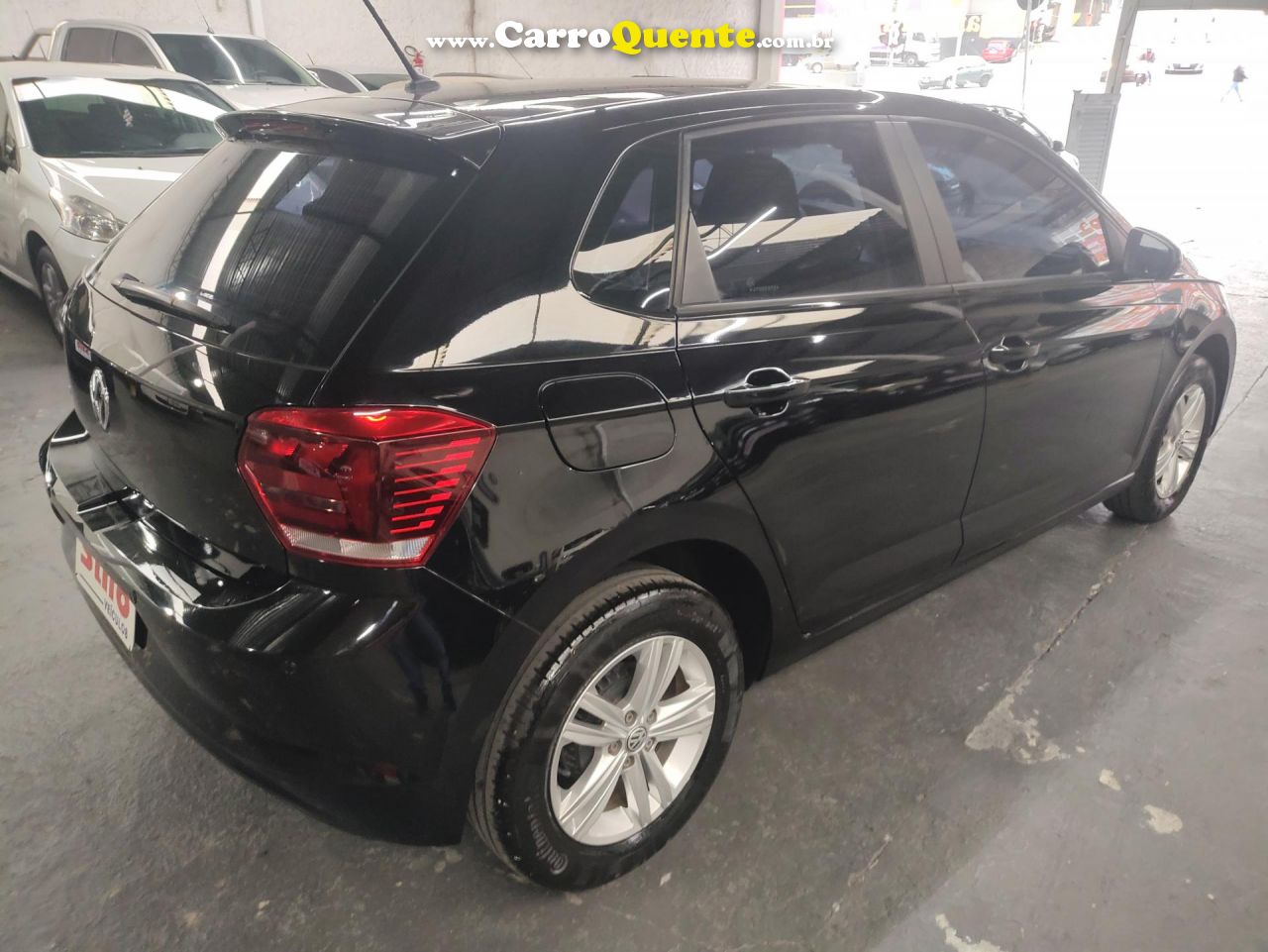 VOLKSWAGEN   POLO 1.0 FLEX 12V 5P   PRETO 2018 1.0 FLEX - Loja