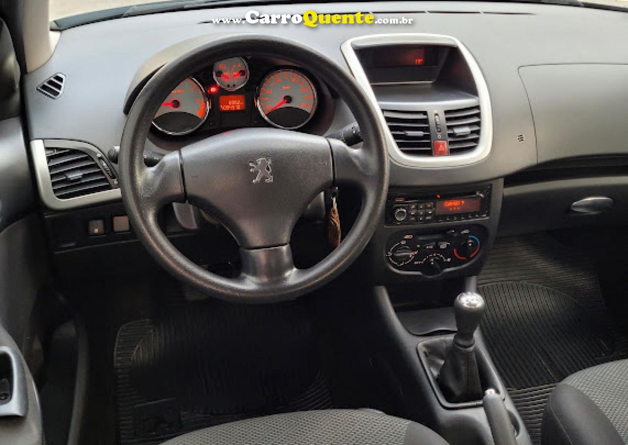 PEUGEOT   207 XR SPORT 1.4 FLEX 8V 5P   PRETO 2013 1.4 8V FLEX - Loja