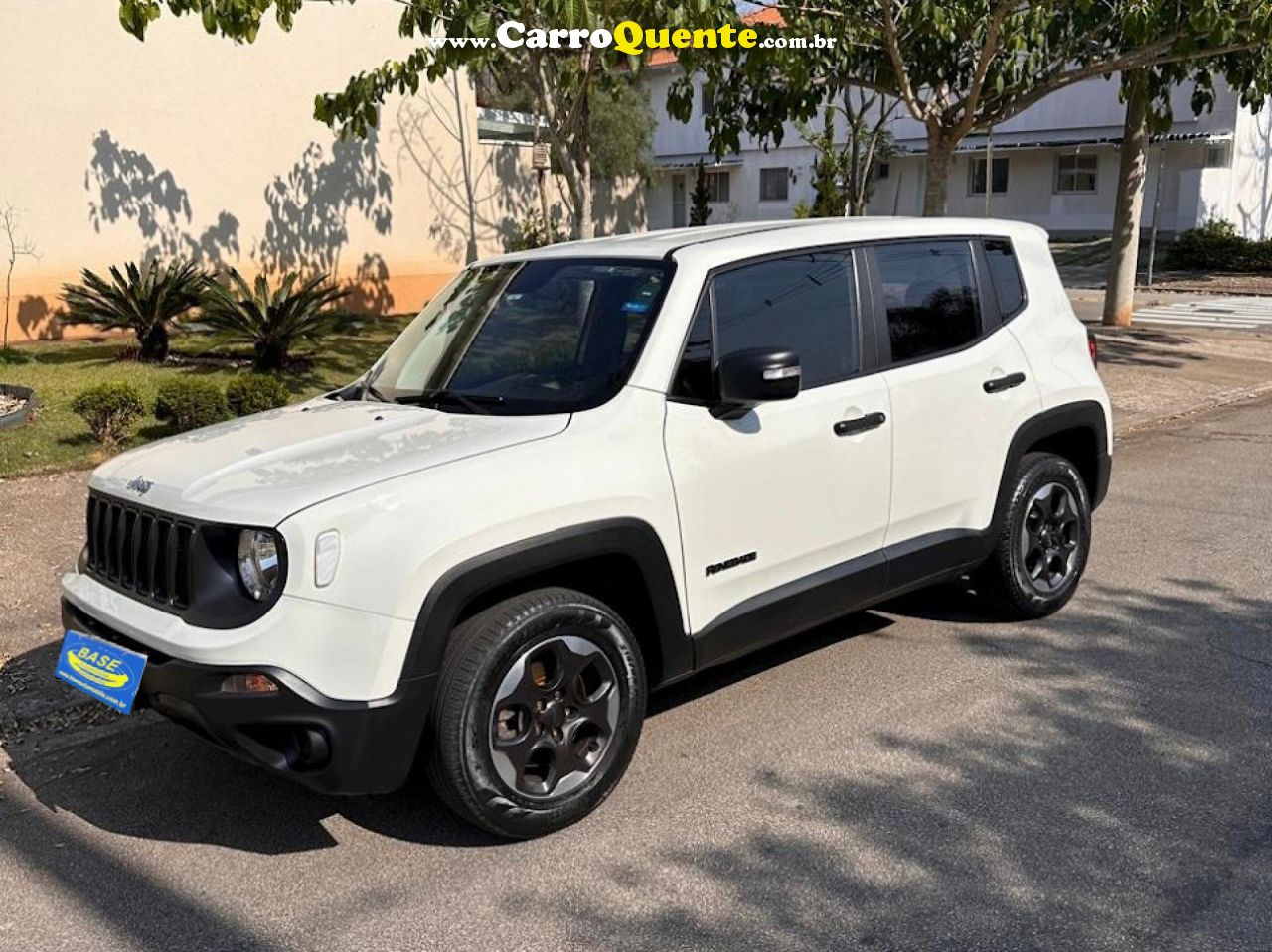 JEEP   RENEGADE1.8 4X2 FLEX 16V AUT.(PCD)   BRANCO 2020 1.8 16V FLEX - Loja