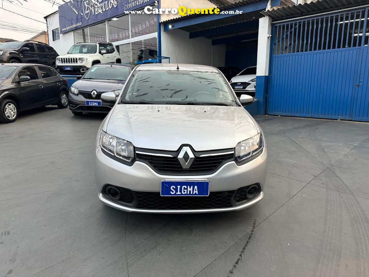 RENAULT   SANDERO EXPRESSION FLEX 1.0 12V 5P   PRATA 2019 1.0 FLEX - Loja