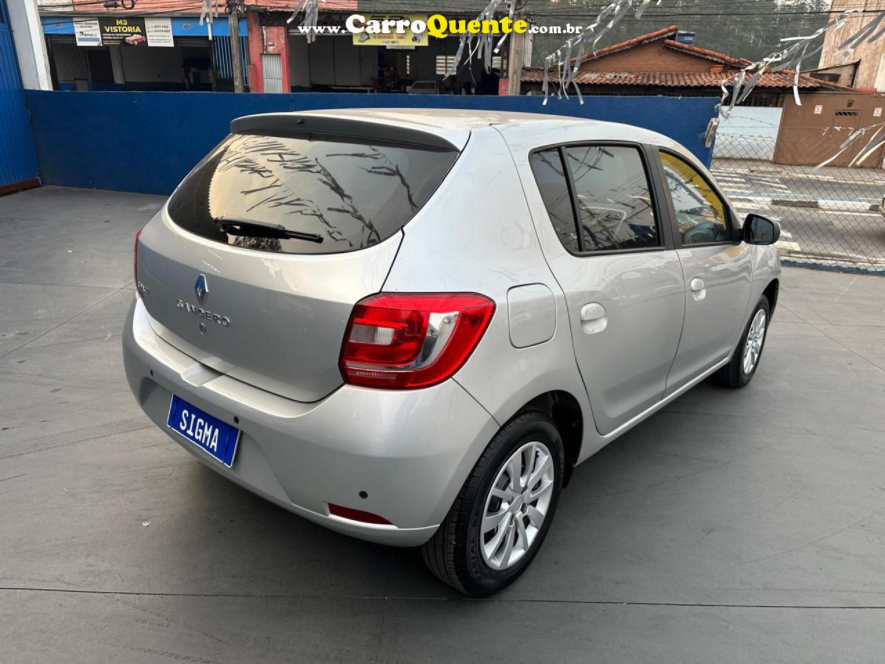 RENAULT   SANDERO EXPRESSION FLEX 1.0 12V 5P   PRATA 2019 1.0 FLEX - Loja