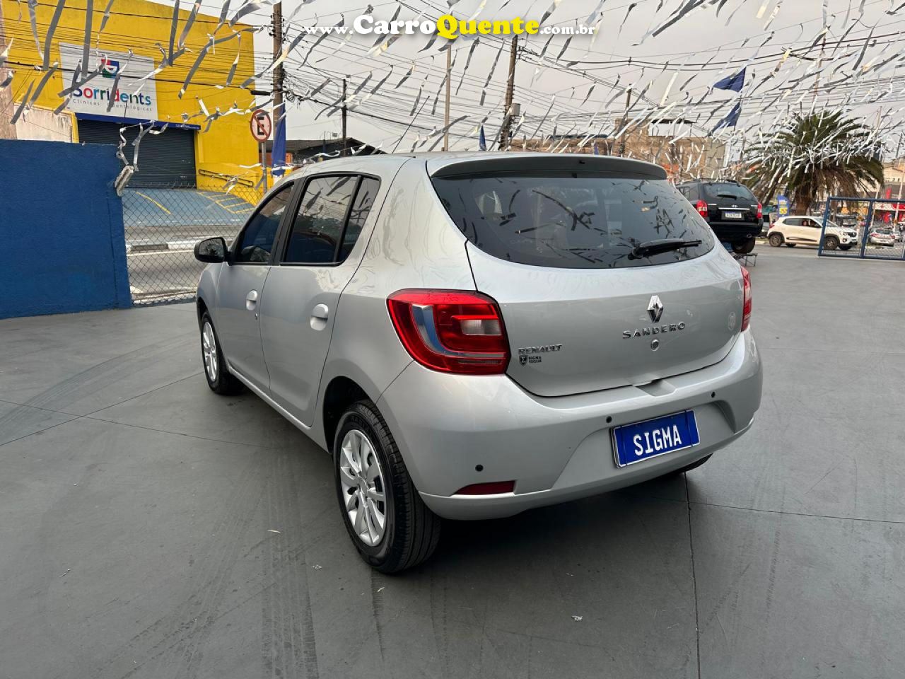 RENAULT   SANDERO EXPRESSION FLEX 1.0 12V 5P   PRATA 2019 1.0 FLEX - Loja