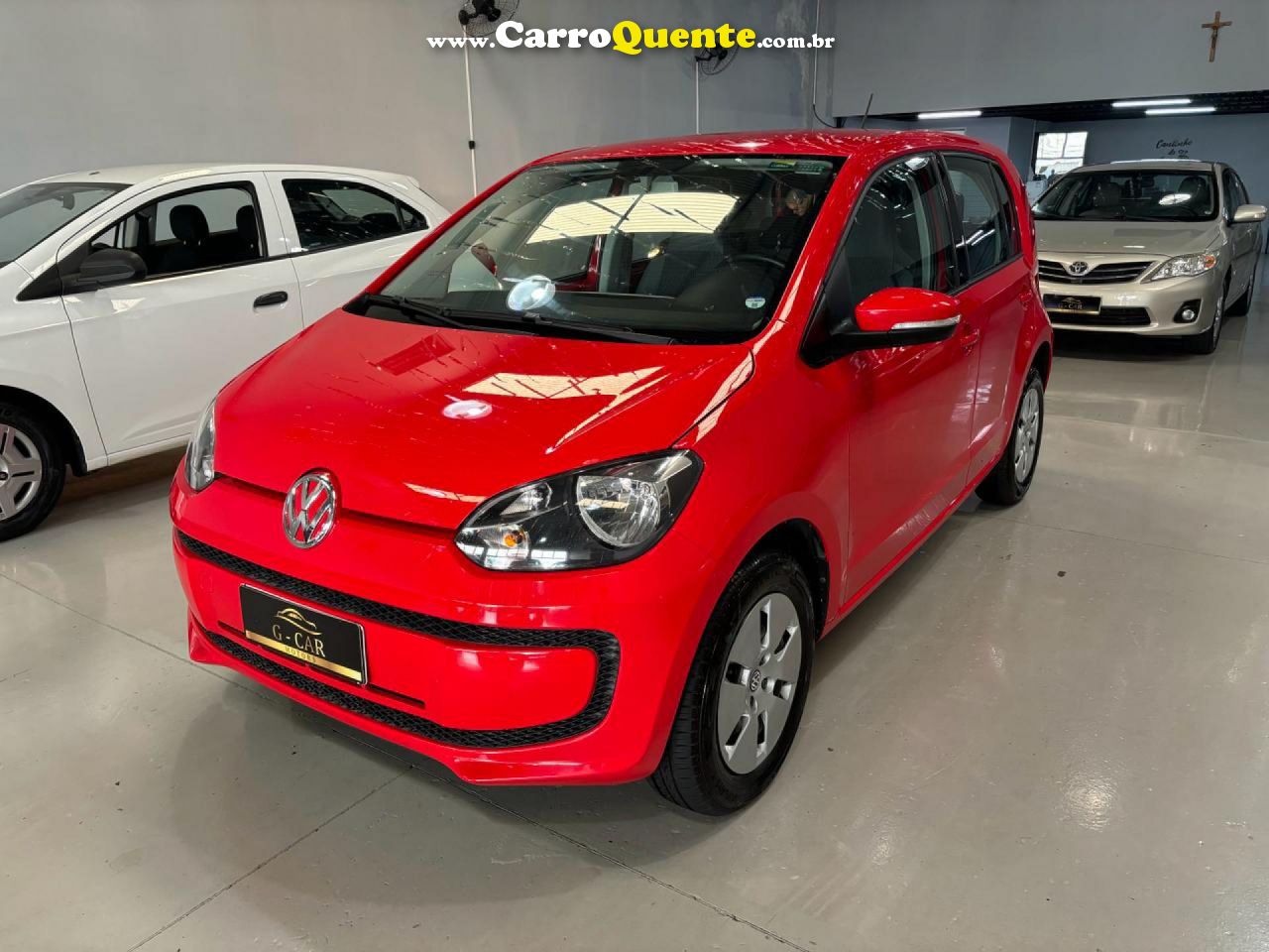 VOLKSWAGEN   UP! MOVE 1.0 TOTAL FLEX 12V 5P   VERMELHO 2016 1.0 FLEX - Loja