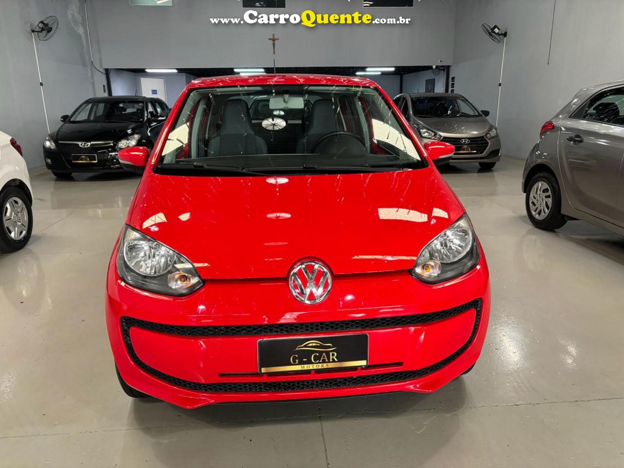 VOLKSWAGEN   UP! MOVE 1.0 TOTAL FLEX 12V 5P   VERMELHO 2016 1.0 FLEX - Loja