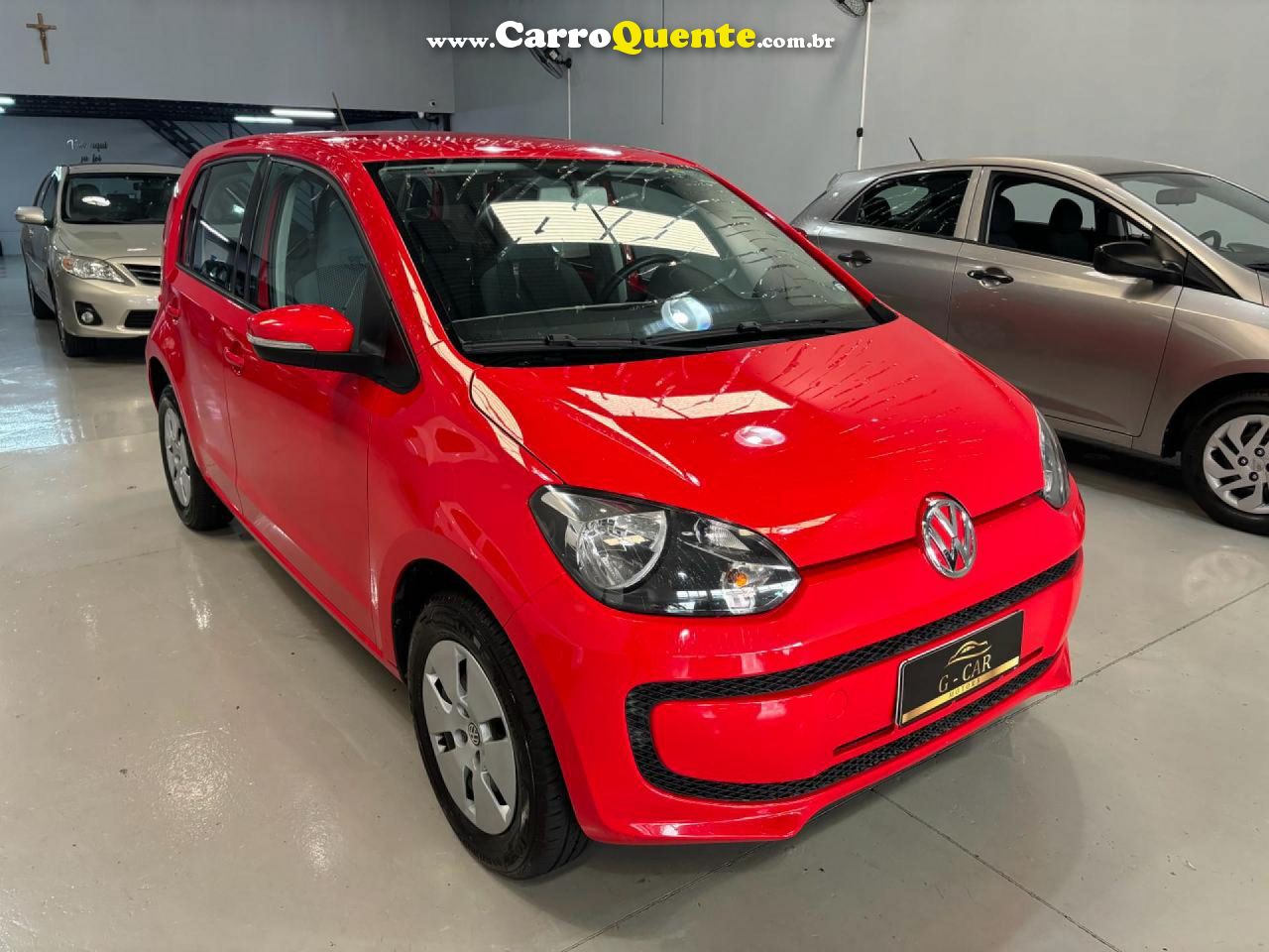 VOLKSWAGEN   UP! MOVE 1.0 TOTAL FLEX 12V 5P   VERMELHO 2016 1.0 FLEX - Loja