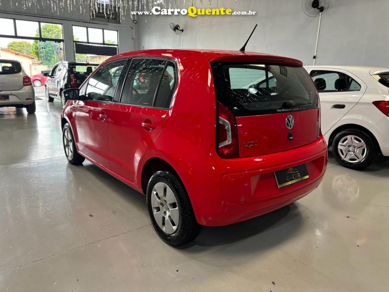 VOLKSWAGEN   UP! MOVE 1.0 TOTAL FLEX 12V 5P   VERMELHO 2016 1.0 FLEX - Loja