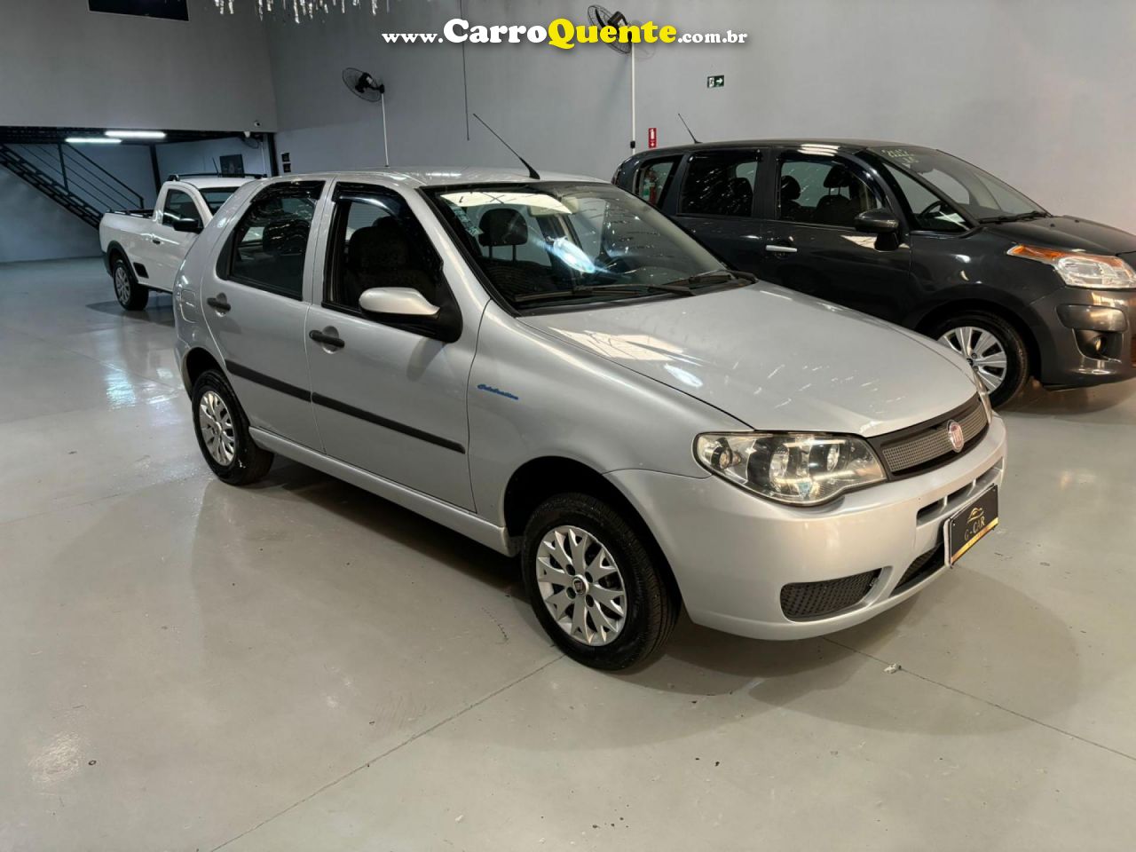 FIAT   PALIO 1.0 ECONOMY FIRE FLEX 8V 4P   PRATA 2009 1.0 FLEX - Loja