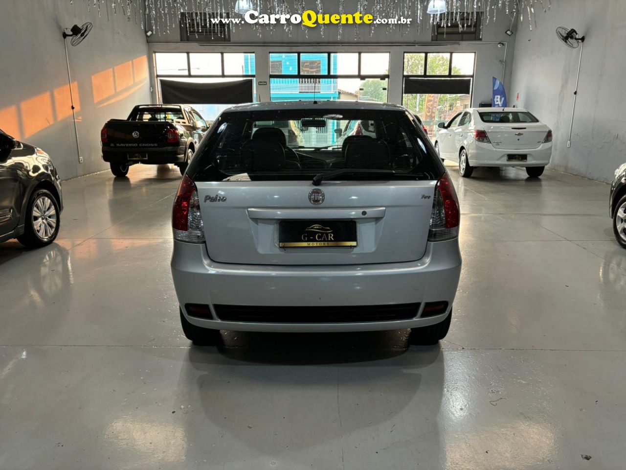 FIAT   PALIO 1.0 ECONOMY FIRE FLEX 8V 4P   PRATA 2009 1.0 FLEX - Loja