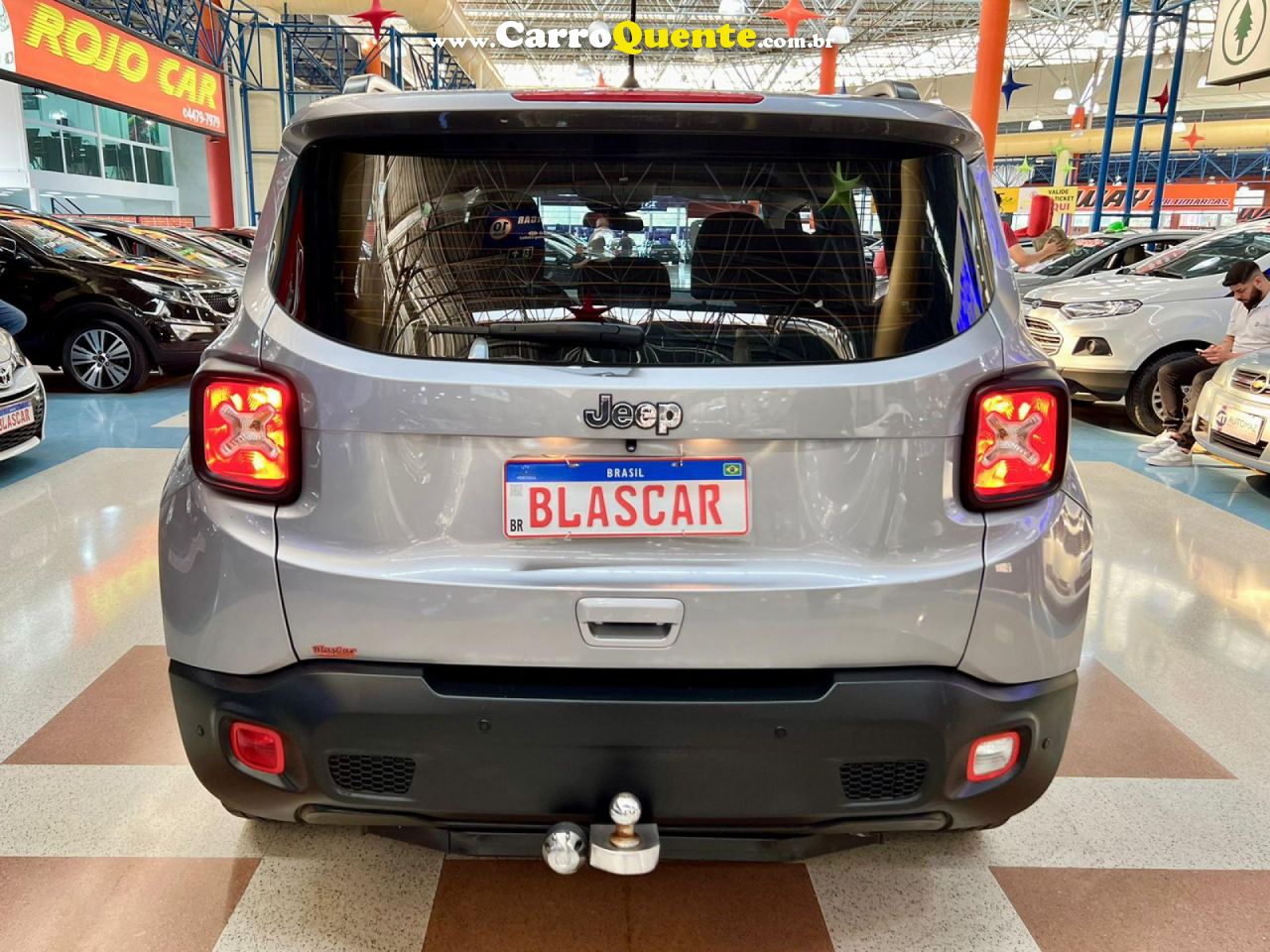 JEEP   RENEGADE1.8 4X2 FLEX 16V AUT.   CINZA 2020 1,8 FLEX - Loja