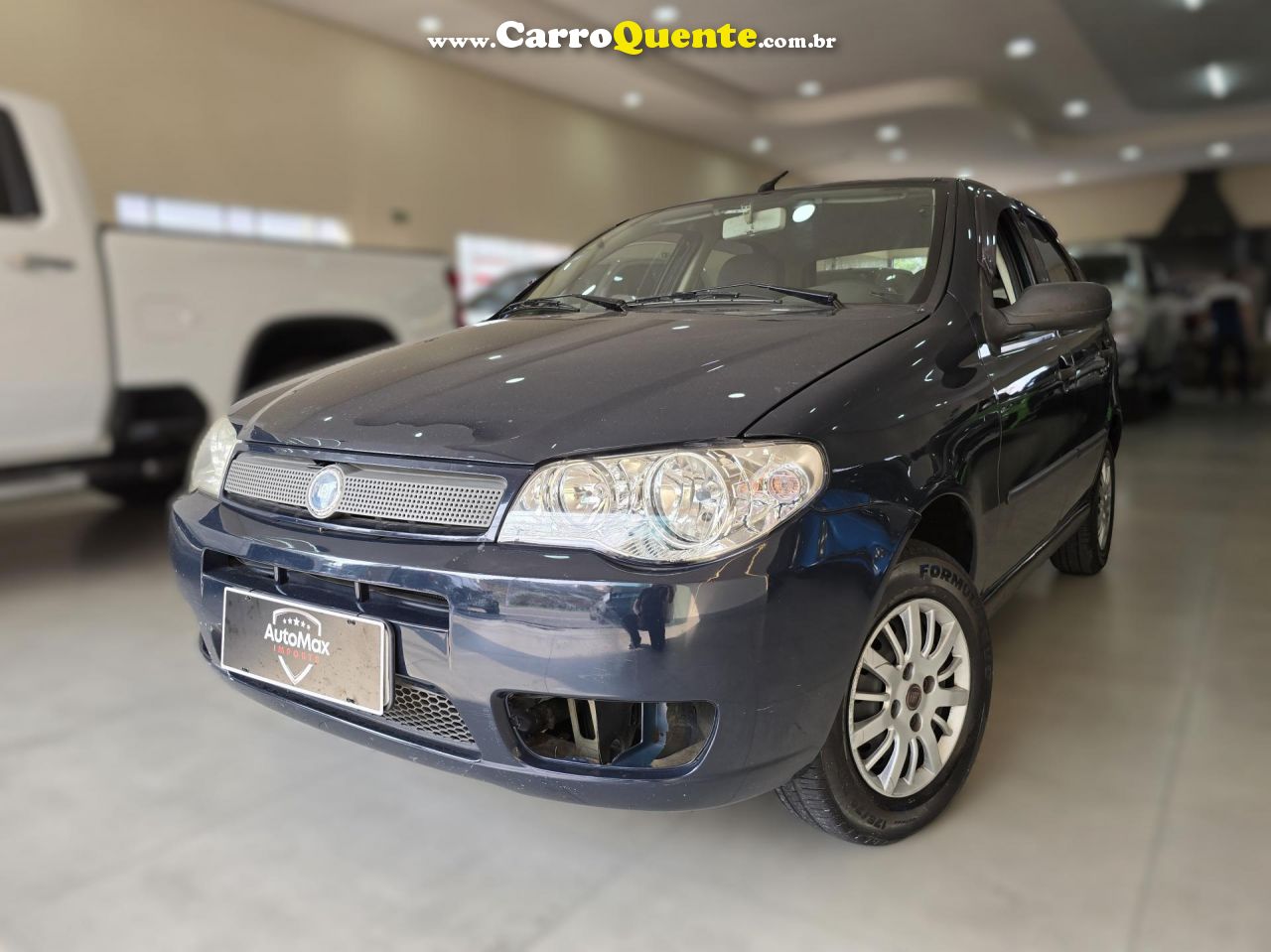 FIAT   PALIO EX 1.3 MPI FIRE 8V 67CV 2P   AZUL 2004 1.3 GASOLINA - Loja