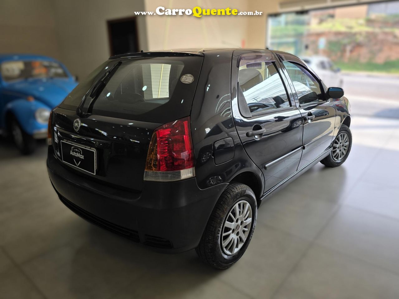 FIAT   PALIO EX 1.3 MPI FIRE 8V 67CV 2P   AZUL 2004 1.3 GASOLINA - Loja