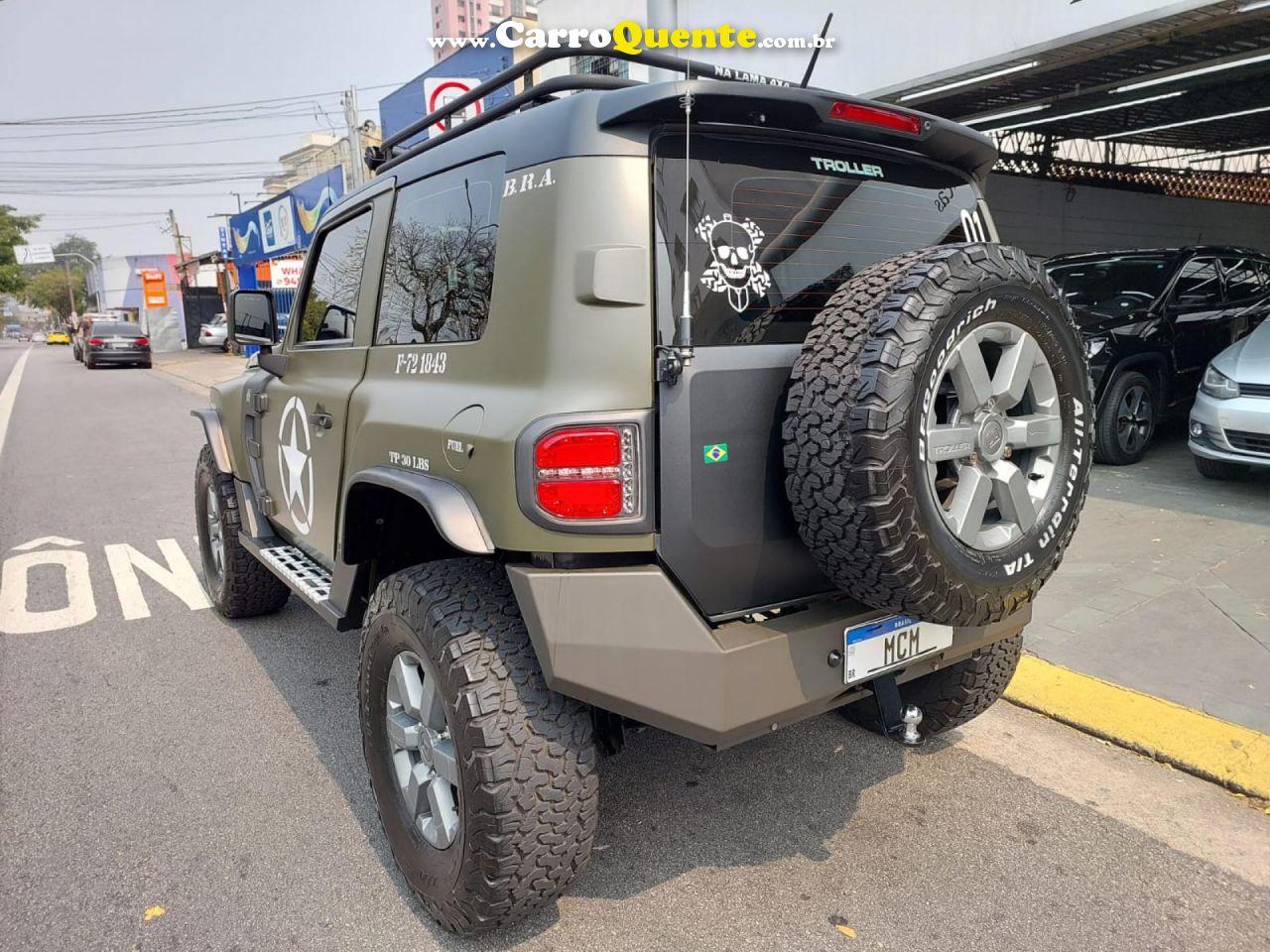 TROLLER   T-4 TRAIL 4X4 3.2 TDI CAP. RÍG. DIESEL   VERDE 2019 3.2 DIESEL - Loja