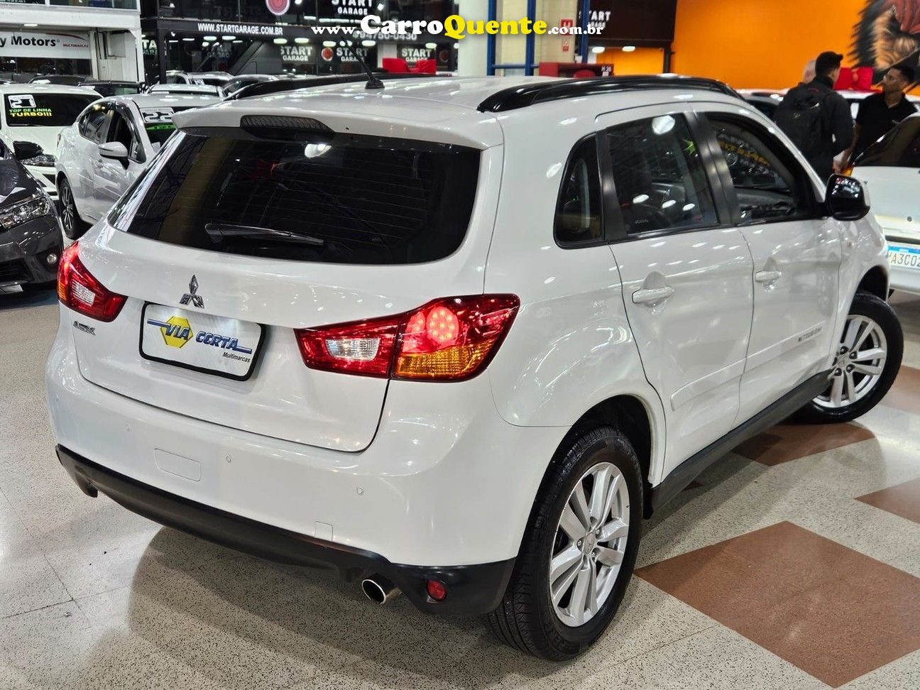 MITSUBISHI ASX 2.0 AUTOMÁTICA * C/ BANCOS DE COURO * - Loja