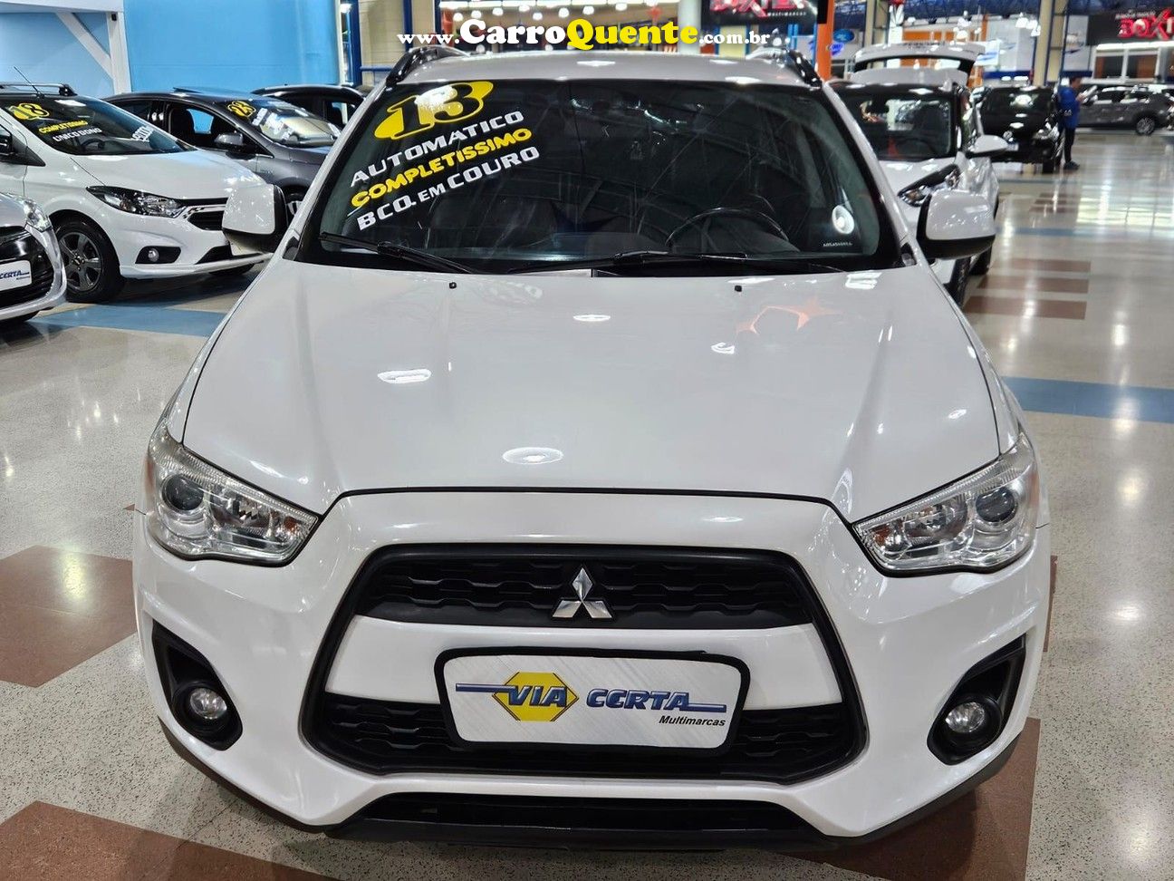 MITSUBISHI ASX 2.0 AUTOMÁTICA * C/ BANCOS DE COURO * - Loja