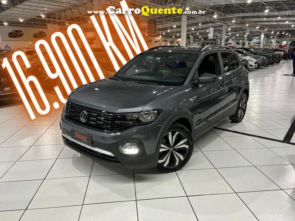 Volkswagen T-Cross 1.0 Comfortline 200 TSI Total Flex Aut Só 16.900 Km - Loja