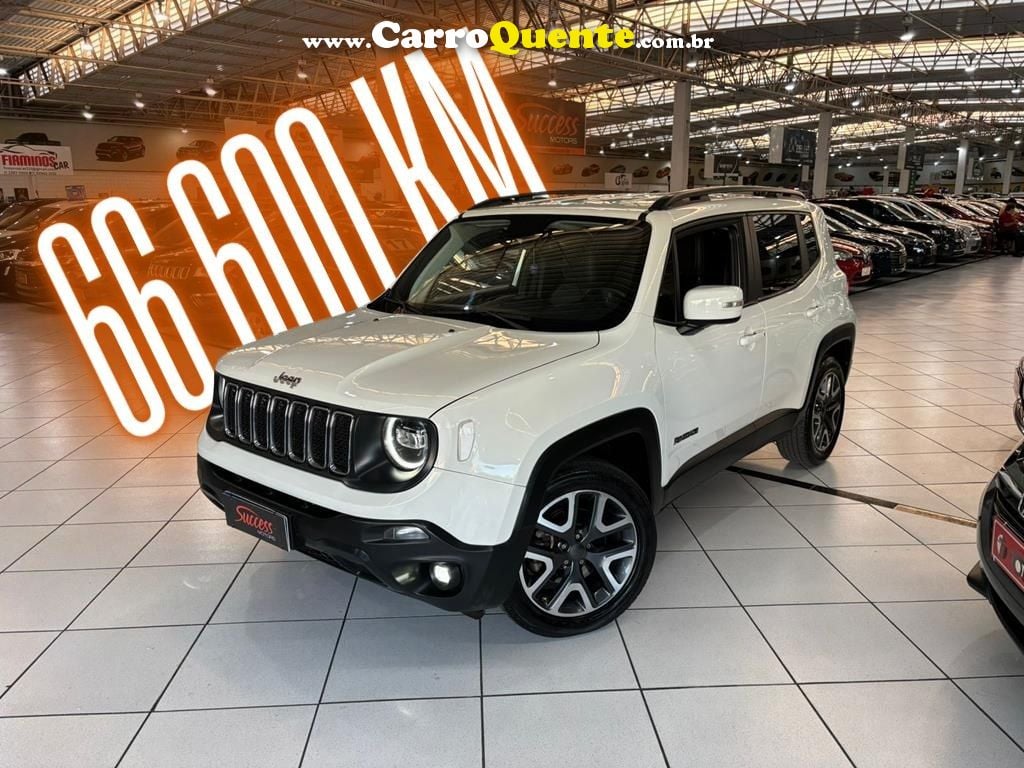 Jeep Renegade 1.8 Longitude 16v FLex 4p Automático Só 66.600 Km - Loja