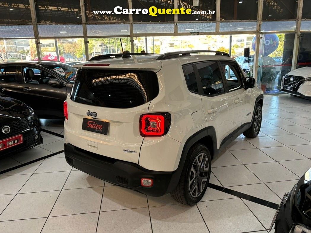 Jeep Renegade 1.8 Longitude 16v FLex 4p Automático Só 66.600 Km - Loja