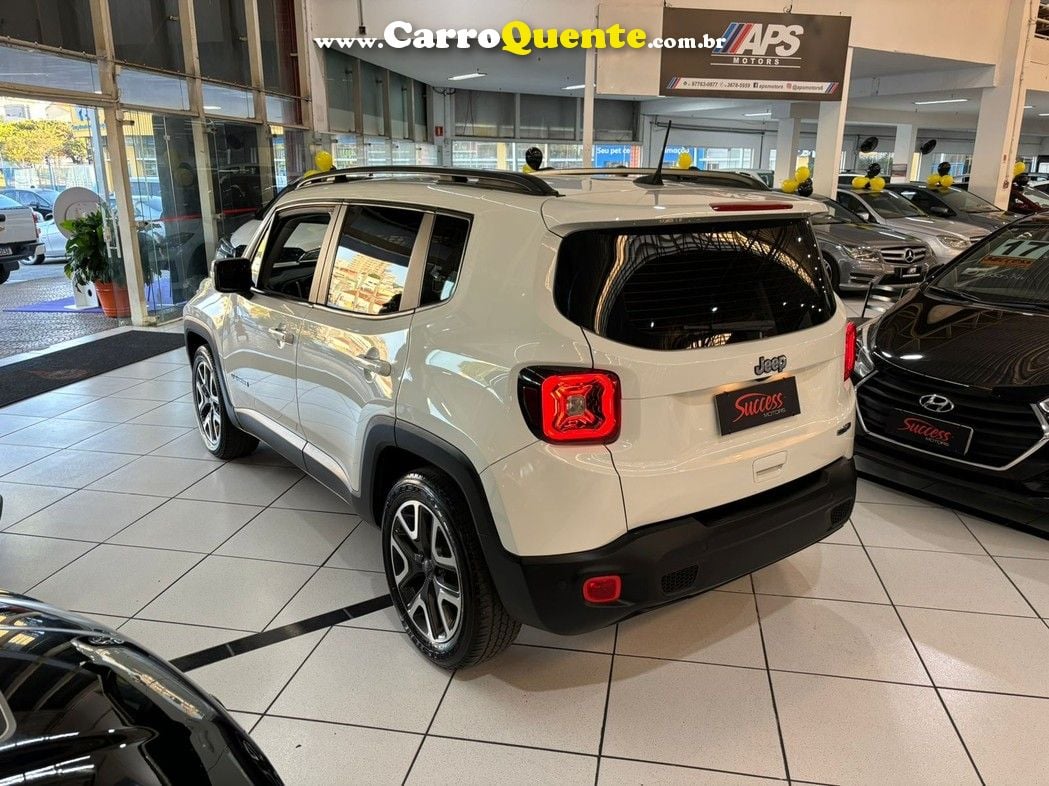 Jeep Renegade 1.8 Longitude 16v FLex 4p Automático Só 66.600 Km - Loja