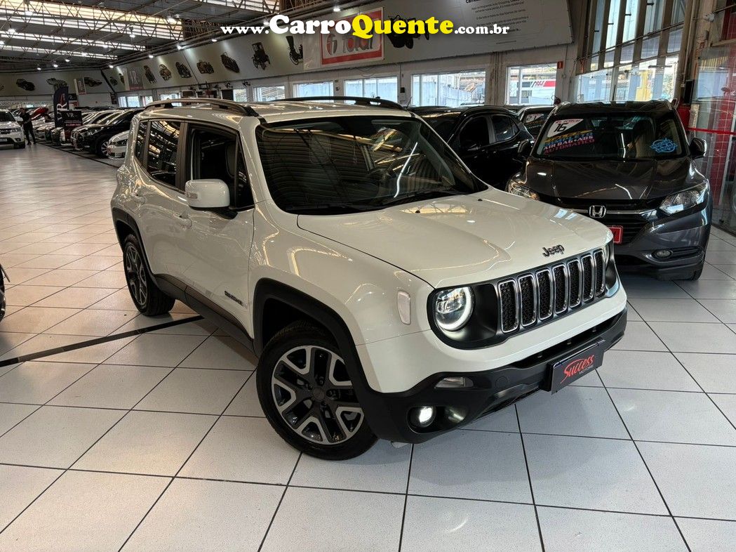 Jeep Renegade 1.8 Longitude 16v FLex 4p Automático Só 66.600 Km - Loja