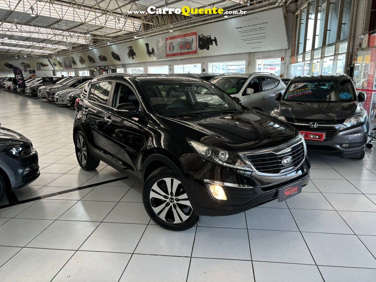 Kia Sportage 2.0 EX 4x2 16v Flex 4p Automático C/ Ar Dual Zone - Loja