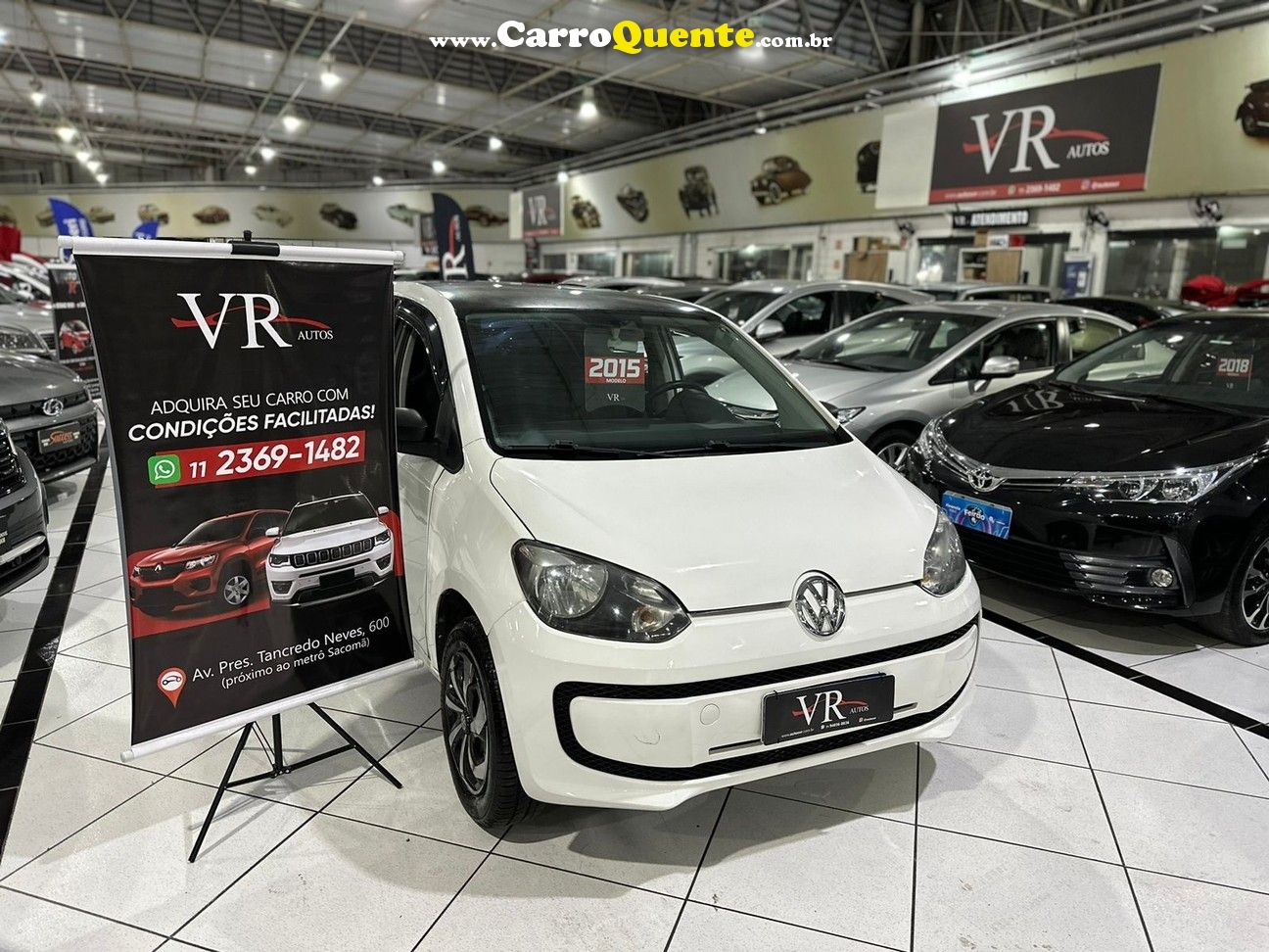 VOLKSWAGEN UP 1.0 MPI TAKE UP 12V 89.000KM  NO ESTADO . - Loja