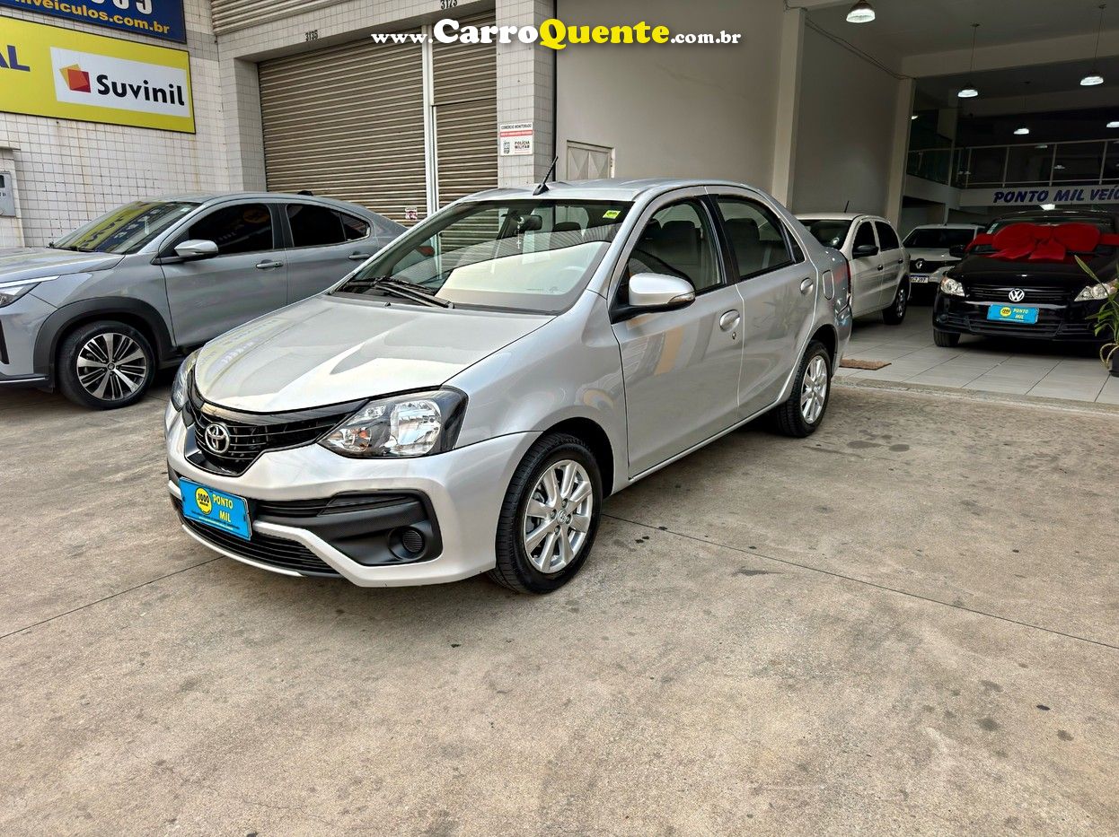 TOYOTA ETIOS 1.5 X PLUS SEDAN 16V AUT. - Loja