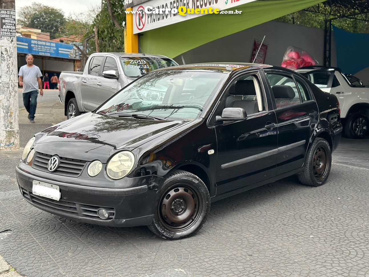 VOLKSWAGEN POLO SEDAN 1.6 MI 8V 2006 - Loja