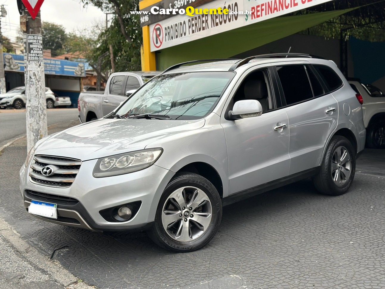 HYUNDAI SANTA FE 3.5 MPFI GLS V6 24V 285CV 2012 - Loja