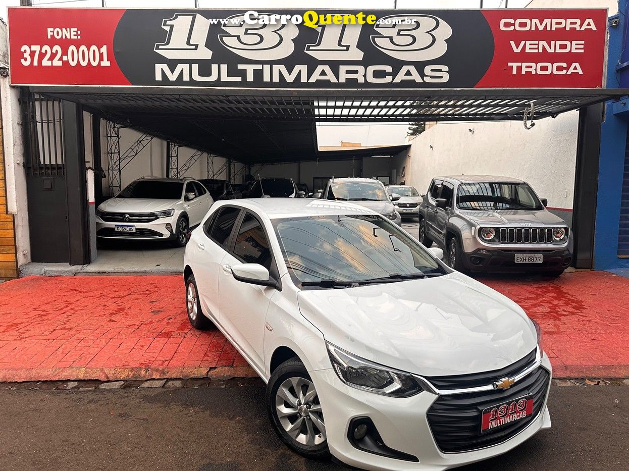 CHEVROLET ONIX 1.0 TURBO LT - Loja