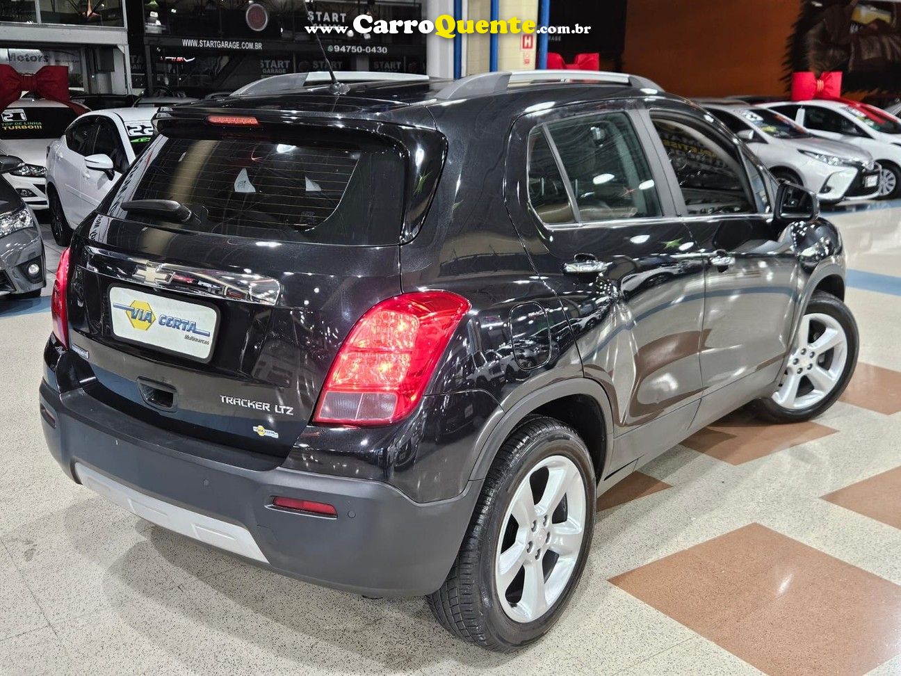 CHEVROLET TRACKER 1.8 LTZ FLEX AUTOMÁTICA * BANCOS EM COURO * - Loja