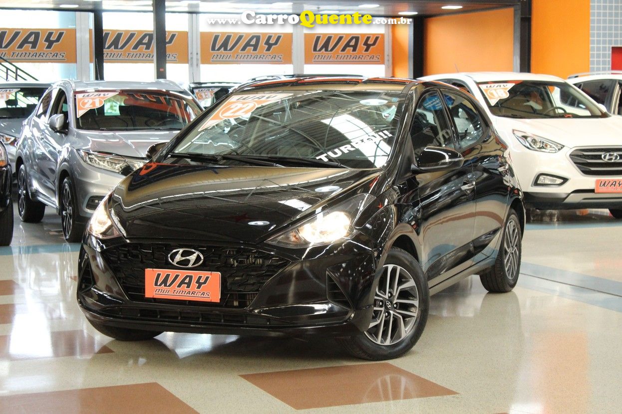 HYUNDAI HB20 1.0 TGDI PLATINUM - Loja