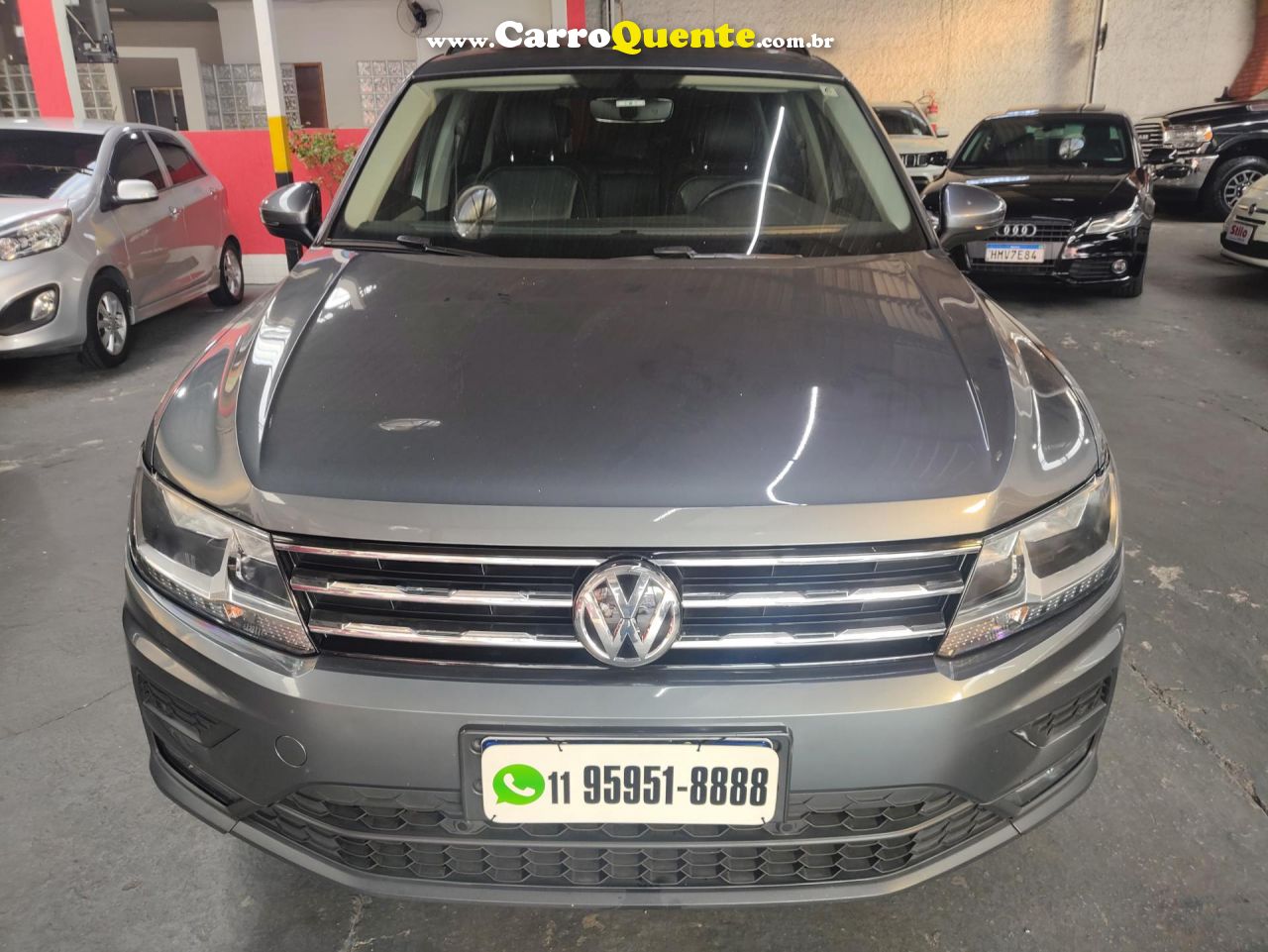 VOLKSWAGEN   TIGUAN ALLSPAC 250 TSI 1.4 FLEX   CINZA 2018 1.4 FLEX - Loja