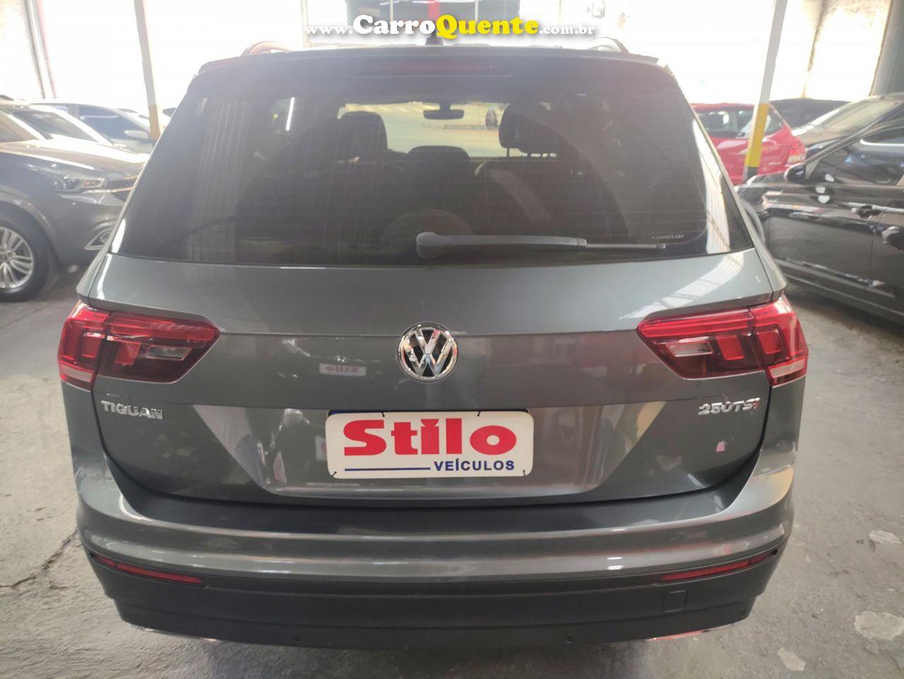 VOLKSWAGEN   TIGUAN ALLSPAC 250 TSI 1.4 FLEX   CINZA 2018 1.4 FLEX - Loja