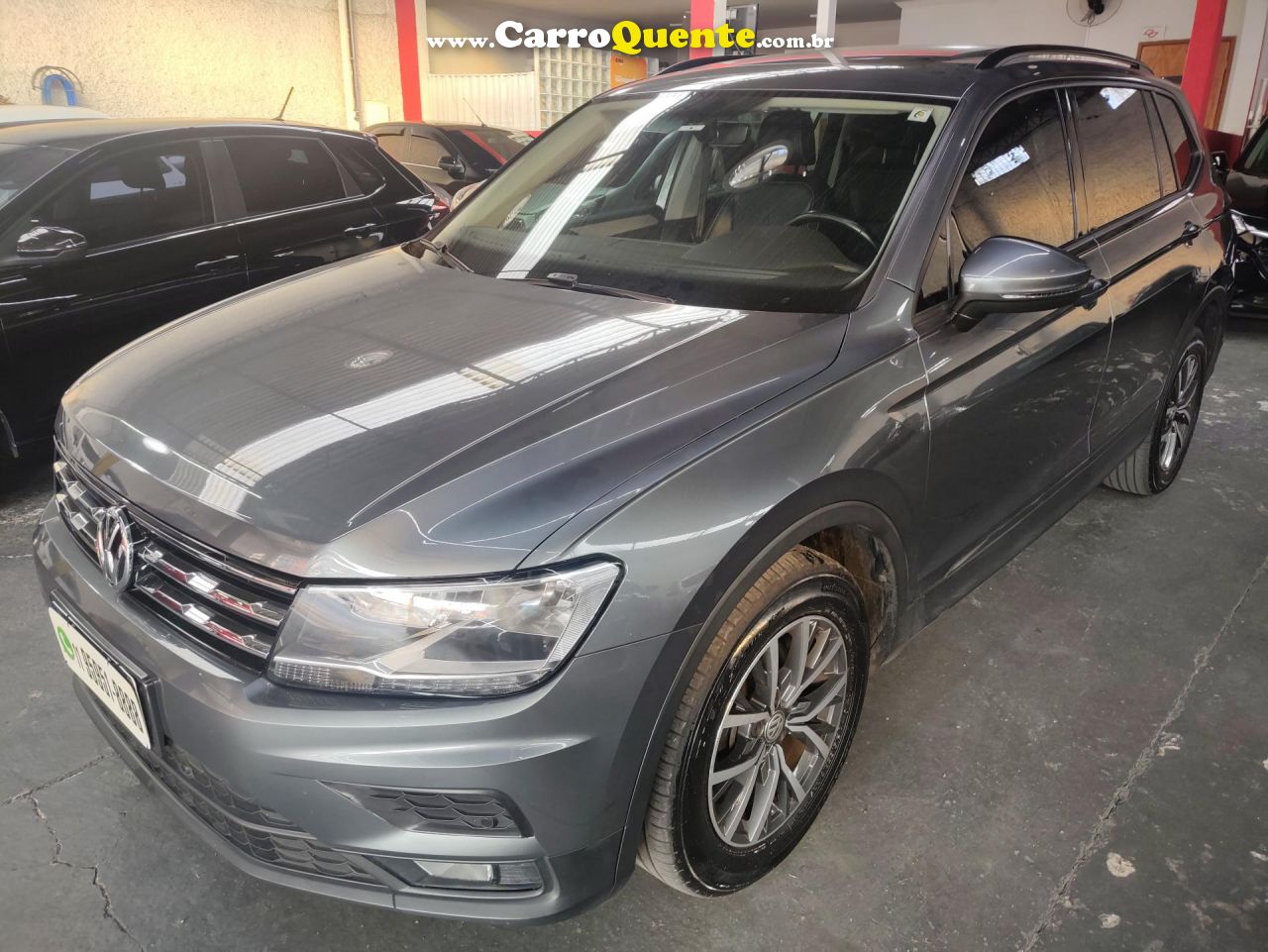 VOLKSWAGEN   TIGUAN ALLSPAC 250 TSI 1.4 FLEX   CINZA 2018 1.4 FLEX - Loja