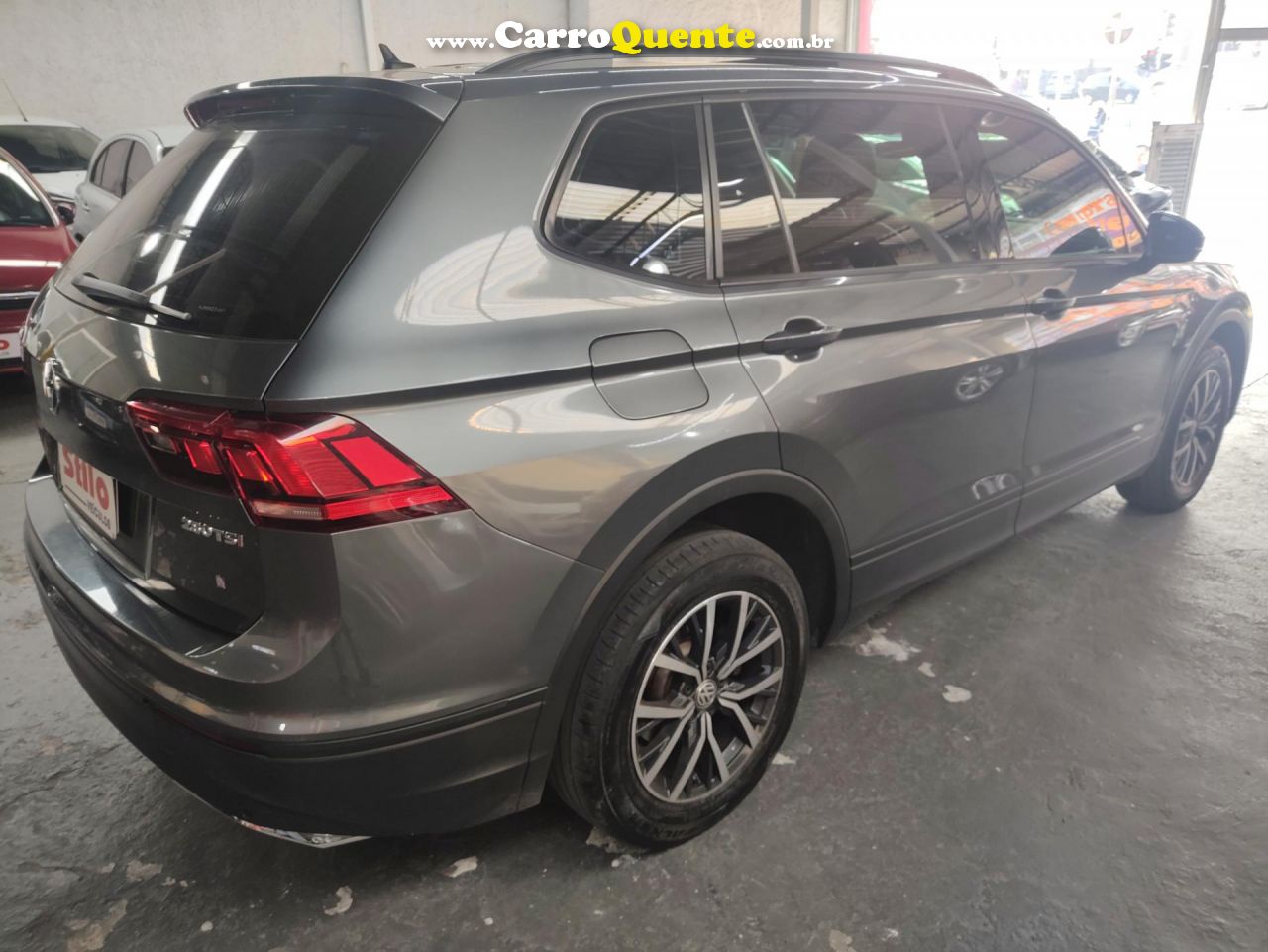 VOLKSWAGEN   TIGUAN ALLSPAC 250 TSI 1.4 FLEX   CINZA 2018 1.4 FLEX - Loja