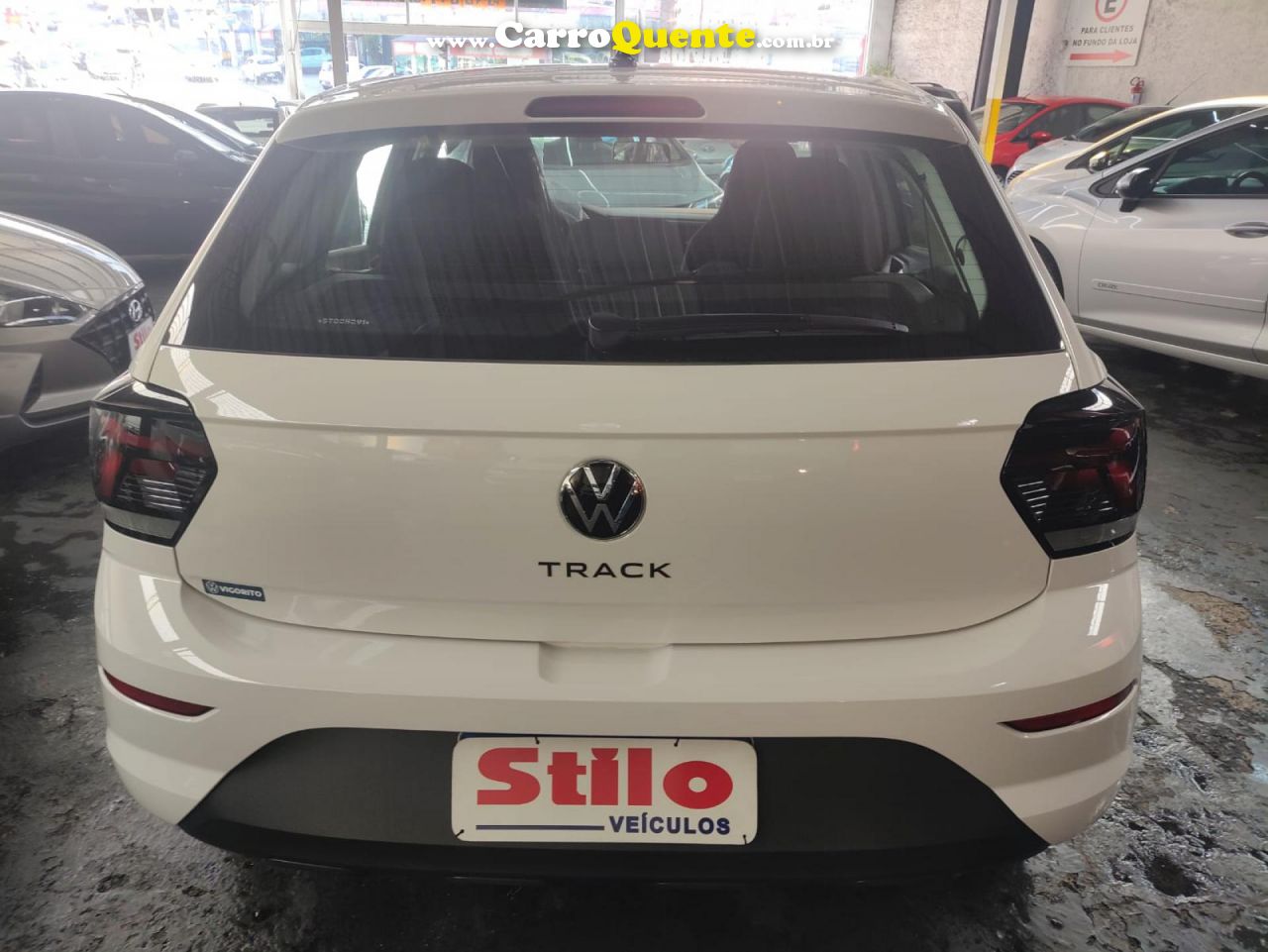 VOLKSWAGEN   POLO TRACK 1.0 FLEX 12V 5P   BRANCO 2025 1.0 FLEX - Loja