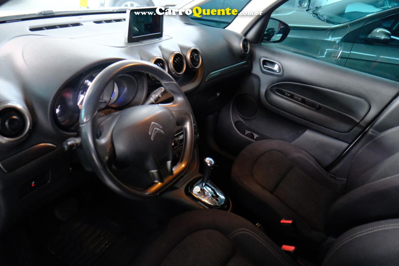 CITROËN   C3 PICASSO GLX 1.6 FLEX 16V 5P AUT.   BRANCO 2014 1.6 FLEX - Loja