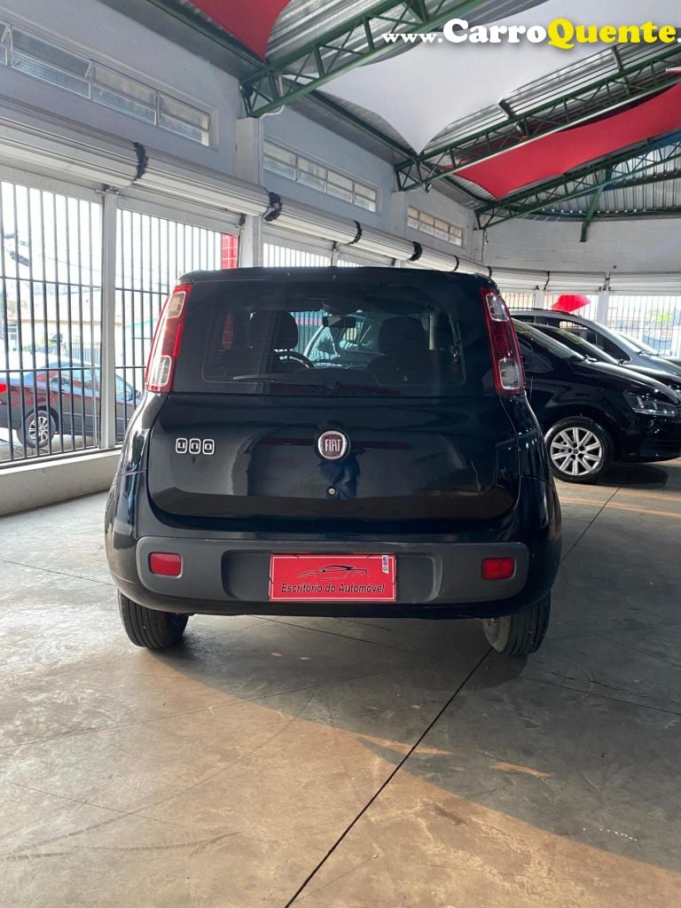 FIAT   UNO VIVACE CELEB. 1.0 EVO F.FLEX 8V 5P   PRETO 2013 1.0 GASOLINA - Loja