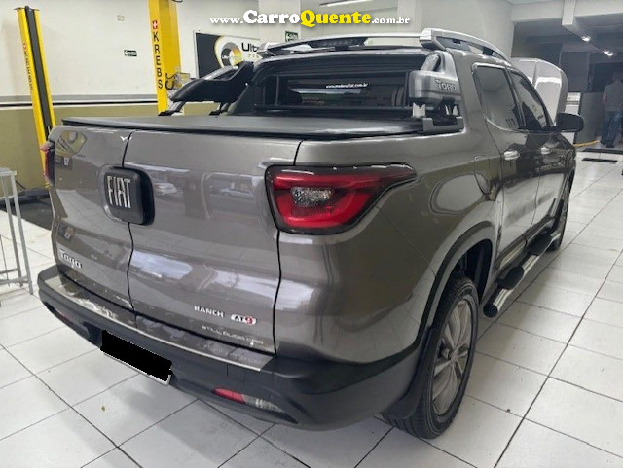 FIAT   TORO RANCH 2.0 16V 4X4 DIESEL AUT.   CINZA 2021 2.0 DIESEL - Loja