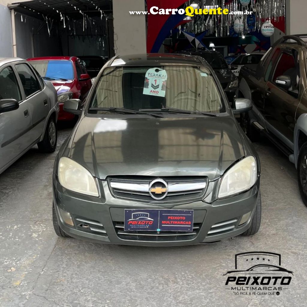 CHEVROLET   PRISMA SED. JOY LS 1.0 8V FLEXPOWER 4P   VERDE 2010 1.0 FLEX - Loja