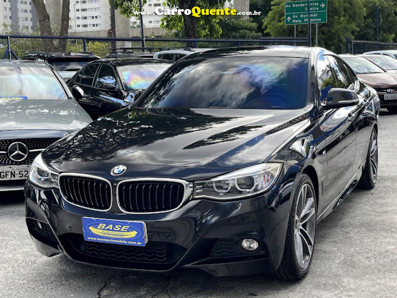 BMW   328IA GT M SPORT 2.0 TURBO 16V 245CV 5P   PRETO 2014 2.0 FLEX - Loja