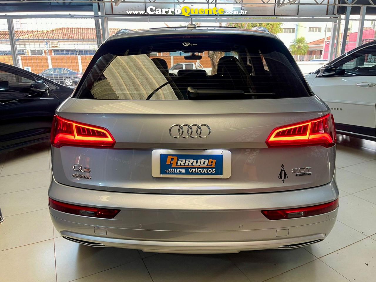 AUDI   Q5 AMBIENTE 2.0 TFSI QUATTRO S TRONIC   PRATA 2018 2.0 GASOLINA - Loja